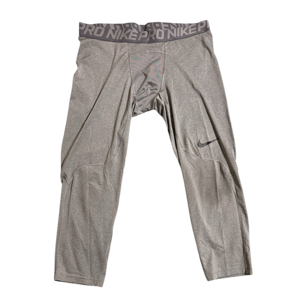 Nike Dri-FIT Compression Leggings in Gray